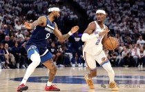 NBA西决｜雷霆128-126险胜森林狼，3-1夺赛点！亚历山大40+10+9，爱德华兹16分