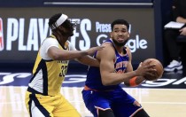NBA东决｜尼克斯106-100逆转步行者，唐斯24+1，布伦森23分