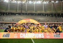 足球——U20亚洲杯决赛：澳大利亚队夺冠