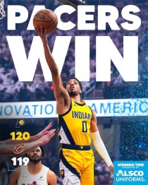 NBA｜步行者120-119逆转骑士，系列赛2-0领先，哈利伯顿三分绝杀，米切尔空砍48分