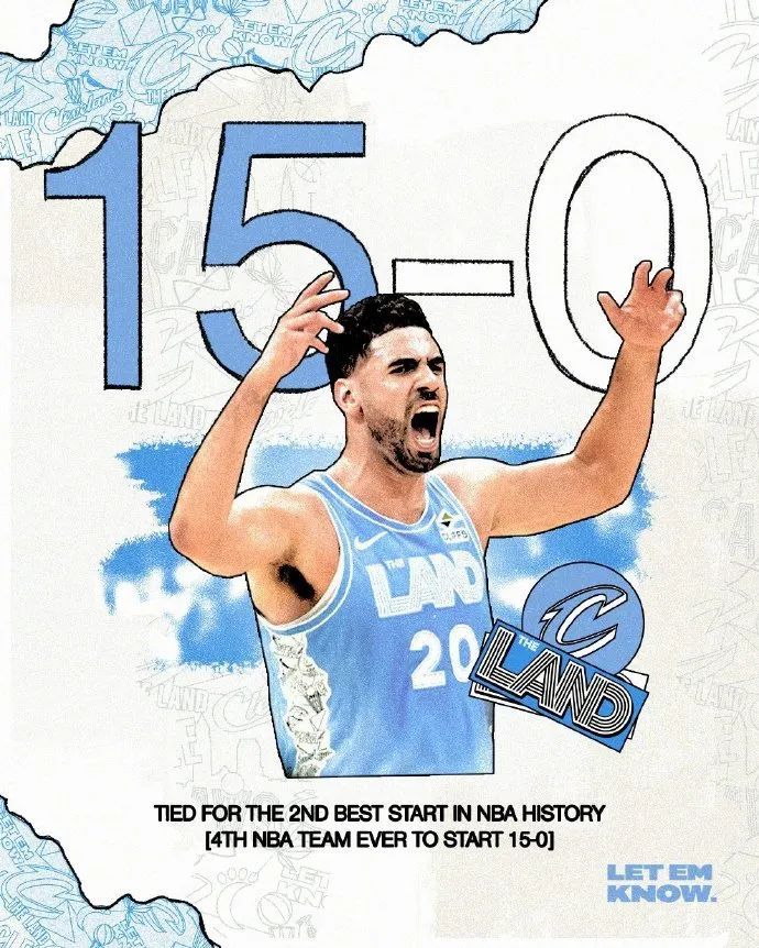 NBA-开局15连胜，你觉得今年骑士能进总决赛吗？  第5张