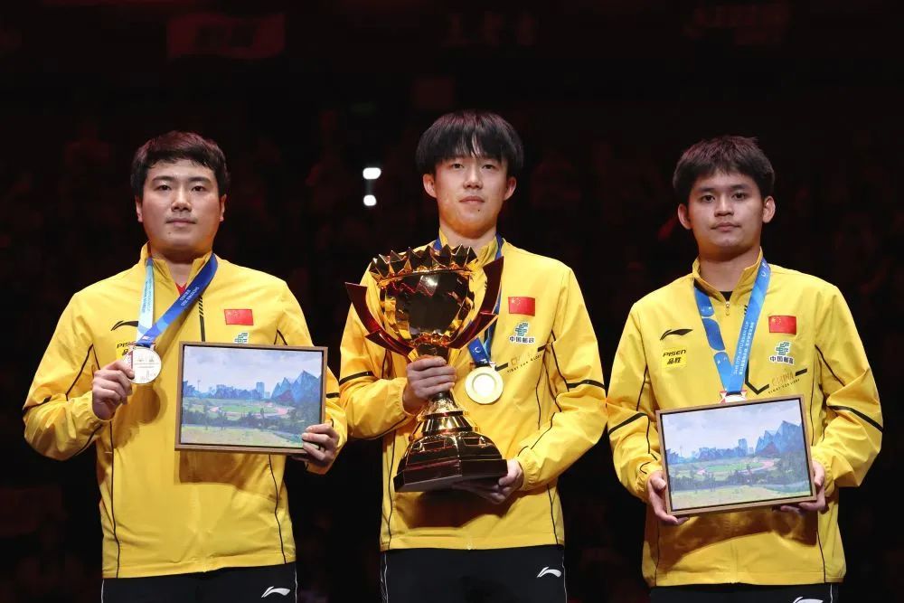 中国乒乓球队，恭贺亚洲杯夺冠！  第5张
