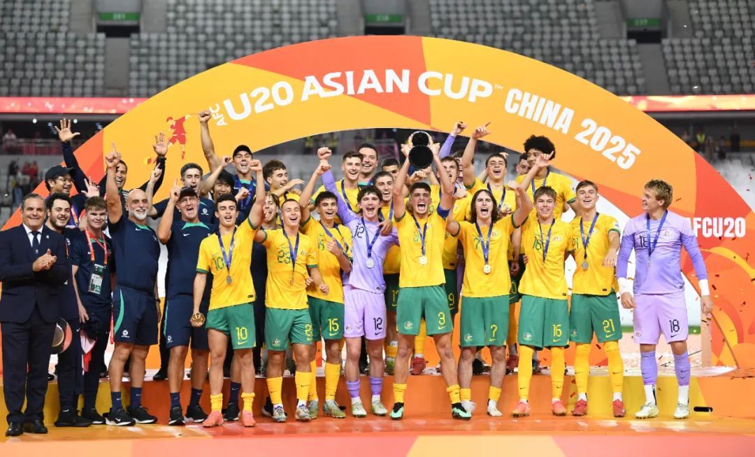 足球——U20亚洲杯决赛：澳大利亚队夺冠  第5张
