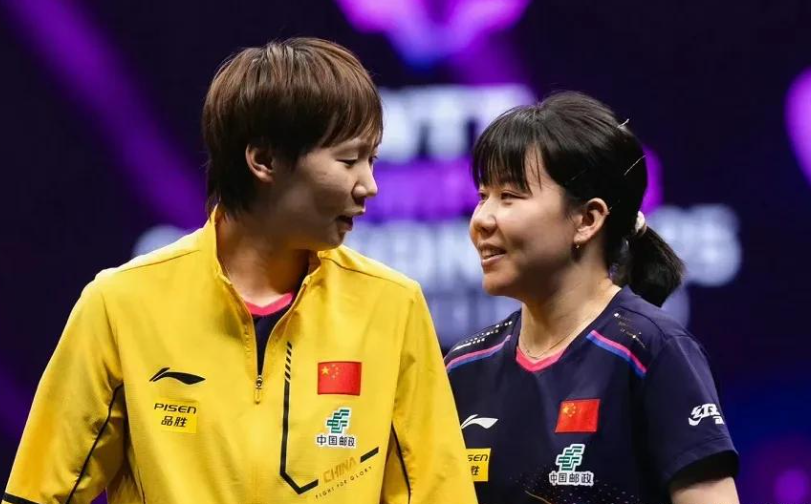 孙颖莎夺得WTT重庆冠军赛女单冠军，王曼昱因腰伤退出比赛，此次没法看到她们对决  第5张