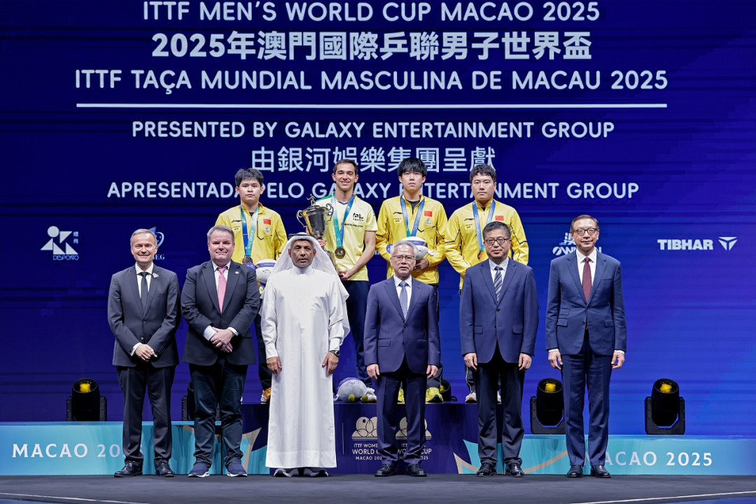 2025澳门国际乒联男子及女子世界杯 雨果・卡尔德拉诺称王 孙颖莎封后  第3张