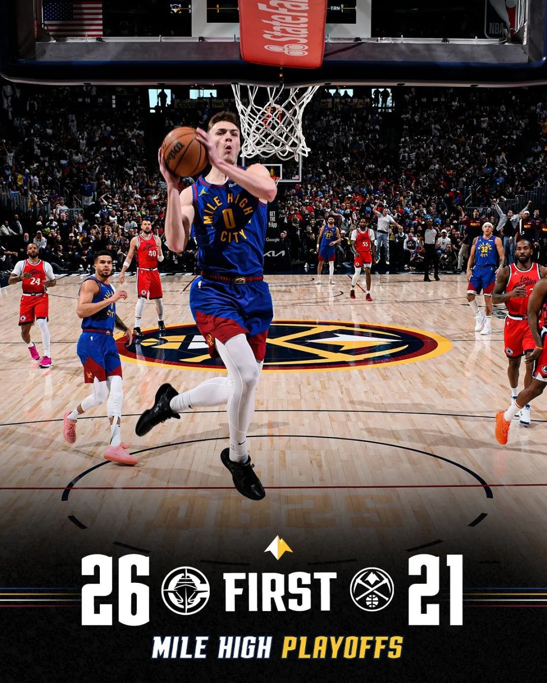 4-3！掘金淘汰快船！哈登又拉了！威少拯救抢七  第3张