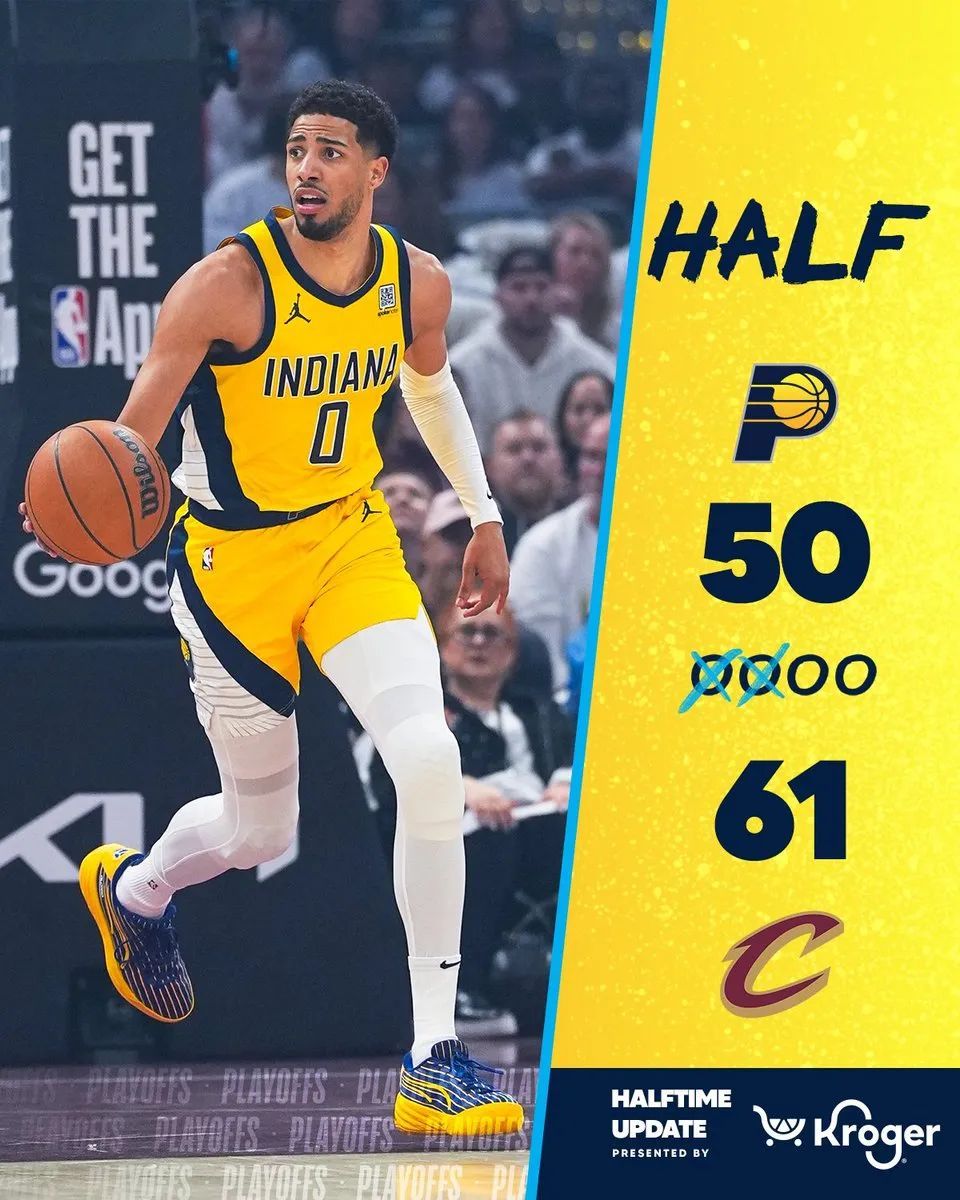 NBA｜步行者120-119逆转骑士，系列赛2-0领先，哈利伯顿三分绝杀，米切尔空砍48分  第2张