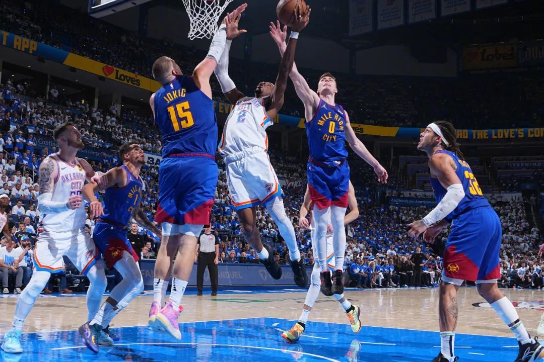 NBA季后赛 | 亚历山大31+6+7,约基奇空砍44+15,雷霆3比2夺下天王山之战! 第2张 NBA季后赛 | 亚历山大31+6+7,约基奇空砍44+15,雷霆3比2夺下天王山之战! 第2张