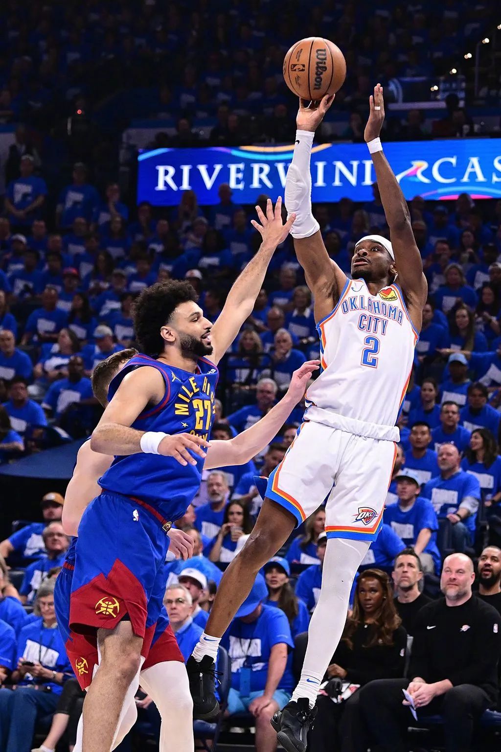 NBA季后赛 | 亚历山大31+6+7,约基奇空砍44+15,雷霆3比2夺下天王山之战! 第3张 NBA季后赛 | 亚历山大31+6+7,约基奇空砍44+15,雷霆3比2夺下天王山之战! 第3张