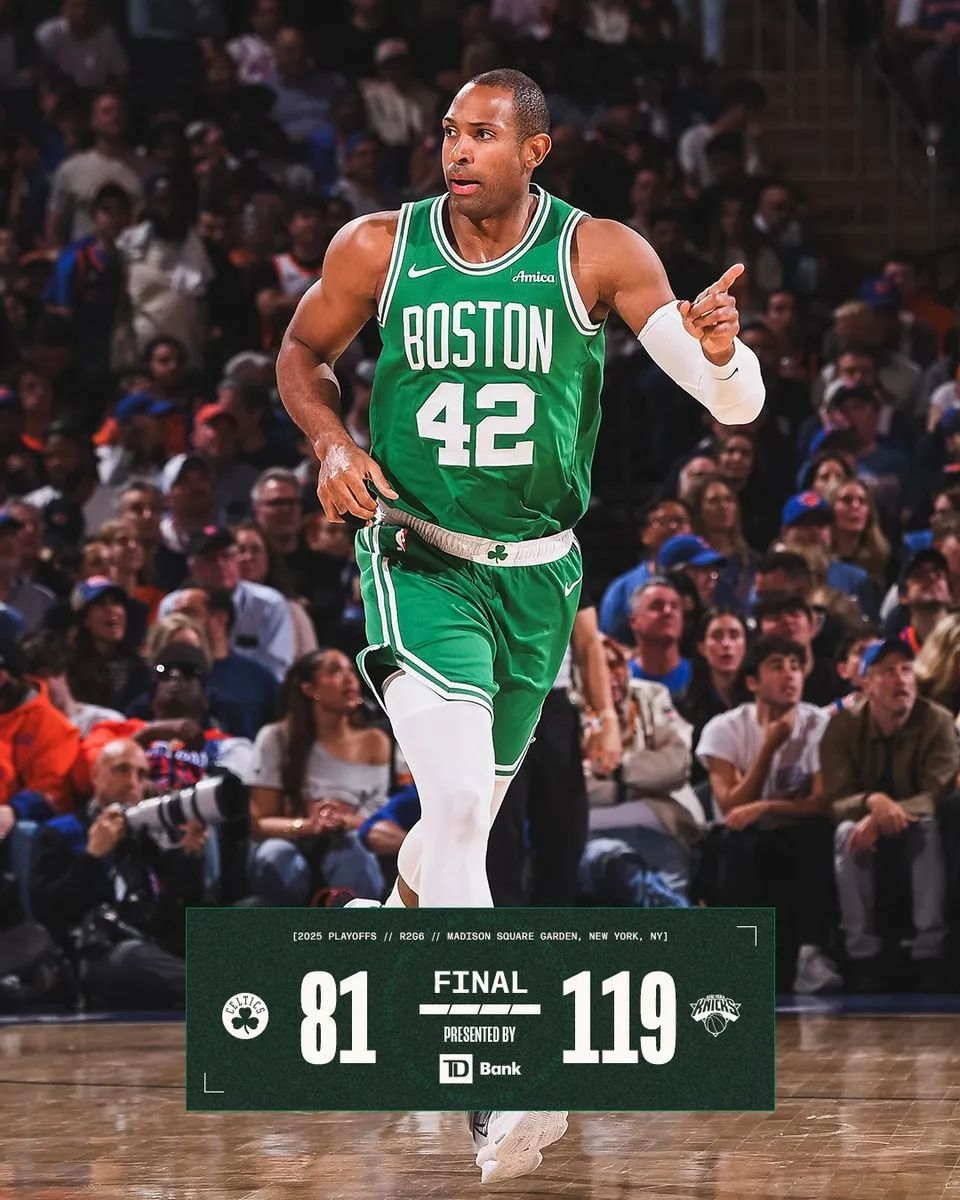 NBA｜尼克斯119-81狂胜凯尔特人，大比分4-2晋级，时隔24年再进东决！  第2张