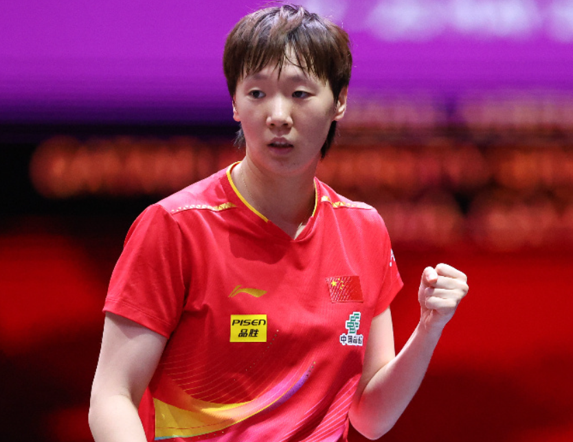多哈世乒赛：国乒女单大获全胜！5人全部晋级，王曼昱迎战奥运亚军  第5张