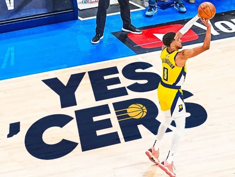 哈利伯顿22+9+11，对飙亚历山大！NBA铁律照亮步行者总冠军梦想  第1张
