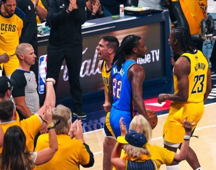 哈利伯顿22+9+11，对飙亚历山大！NBA铁律照亮步行者总冠军梦想  第2张