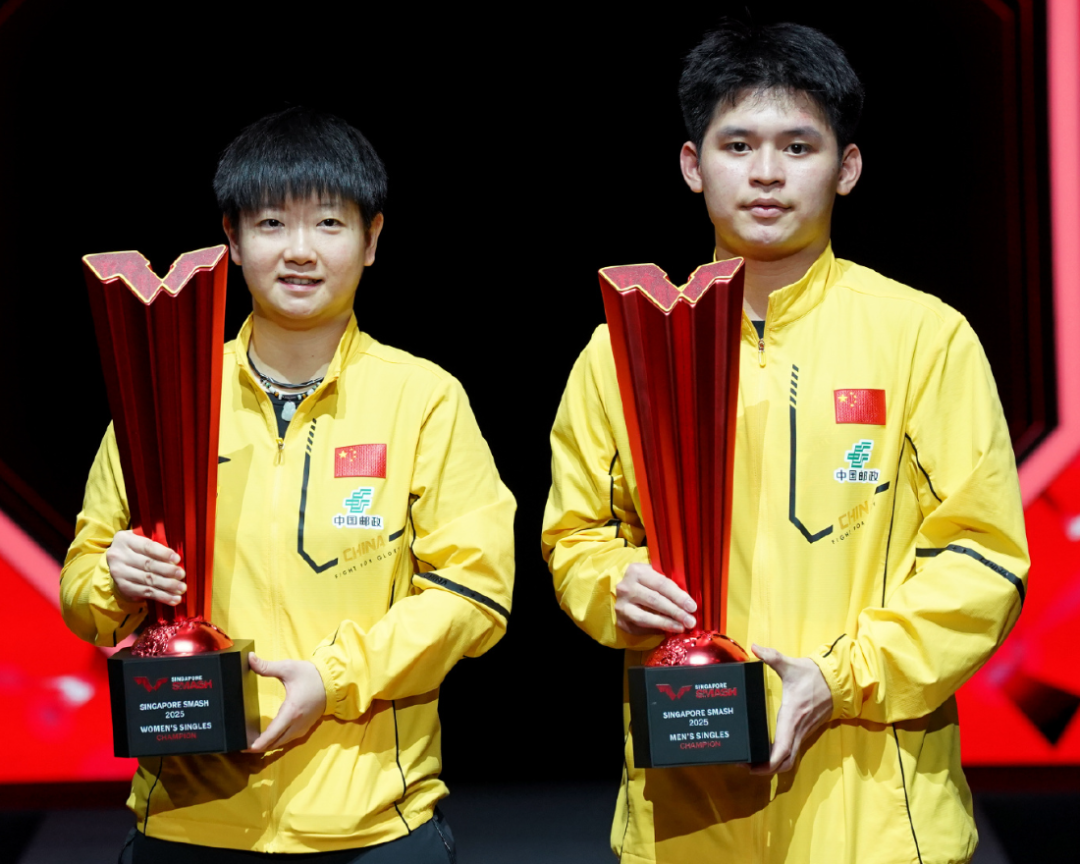 2025年WTT大满贯赛全部落幕！两小将6次登顶，莎头单打各2次称王  第2张