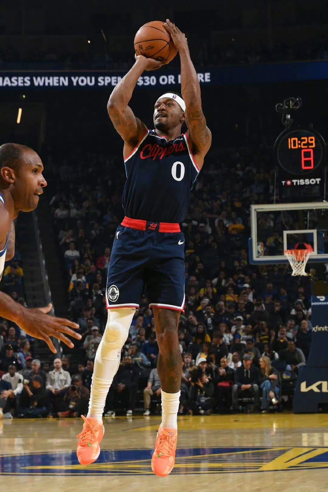 比尔复出！快船106-103险胜勇士，3胜1负结束季前赛！  第1张