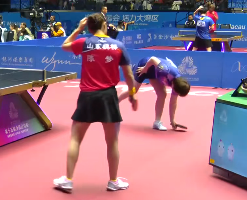 全运会乒乓：女单4强已出其2！陈梦上演逆转，0-2连扳4局胜世界冠军  第3张