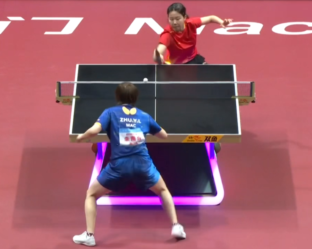 全运会乒乓：女单首位世界冠军出局！陈幸同2-4不敌30岁朱雨玲!  第4张